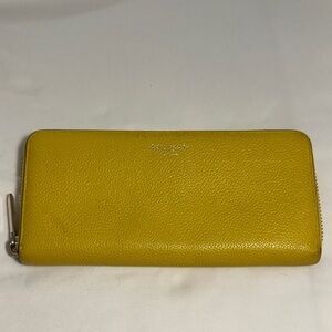 Kate Spade Yellow Wallet